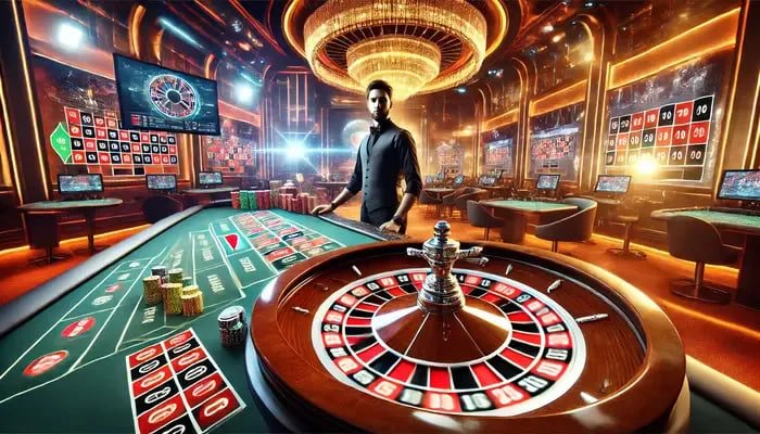 Antarmuka live dealer aplikasi brojp login menampilkan meja blackjack dengan dealer langsung dan kontrol taruhan yang responsif untuk perangkat mobile